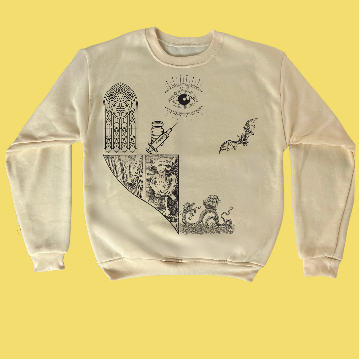 Covid Sweatshirt by Tripsy
