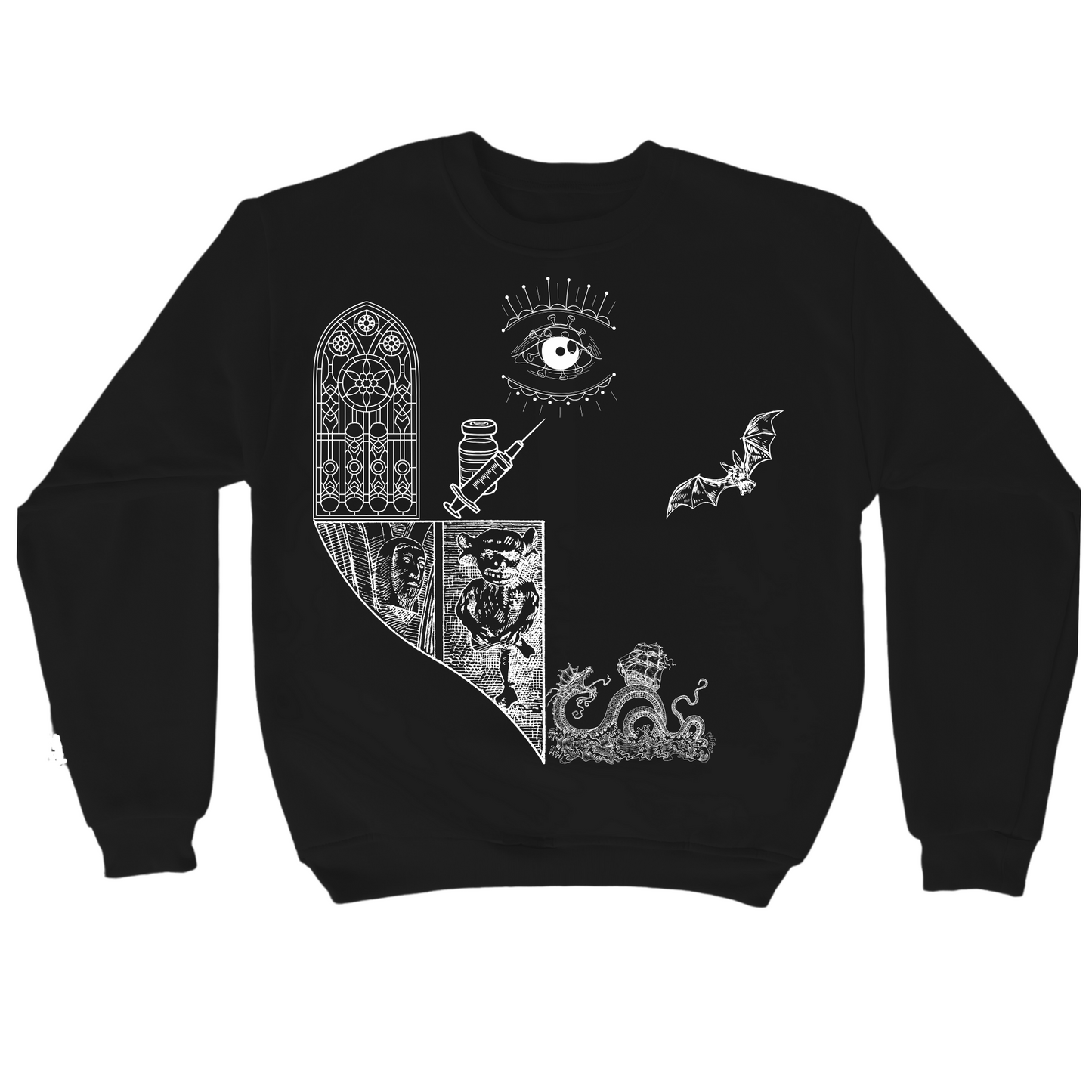 Covid Sweatshirt by Tripsy