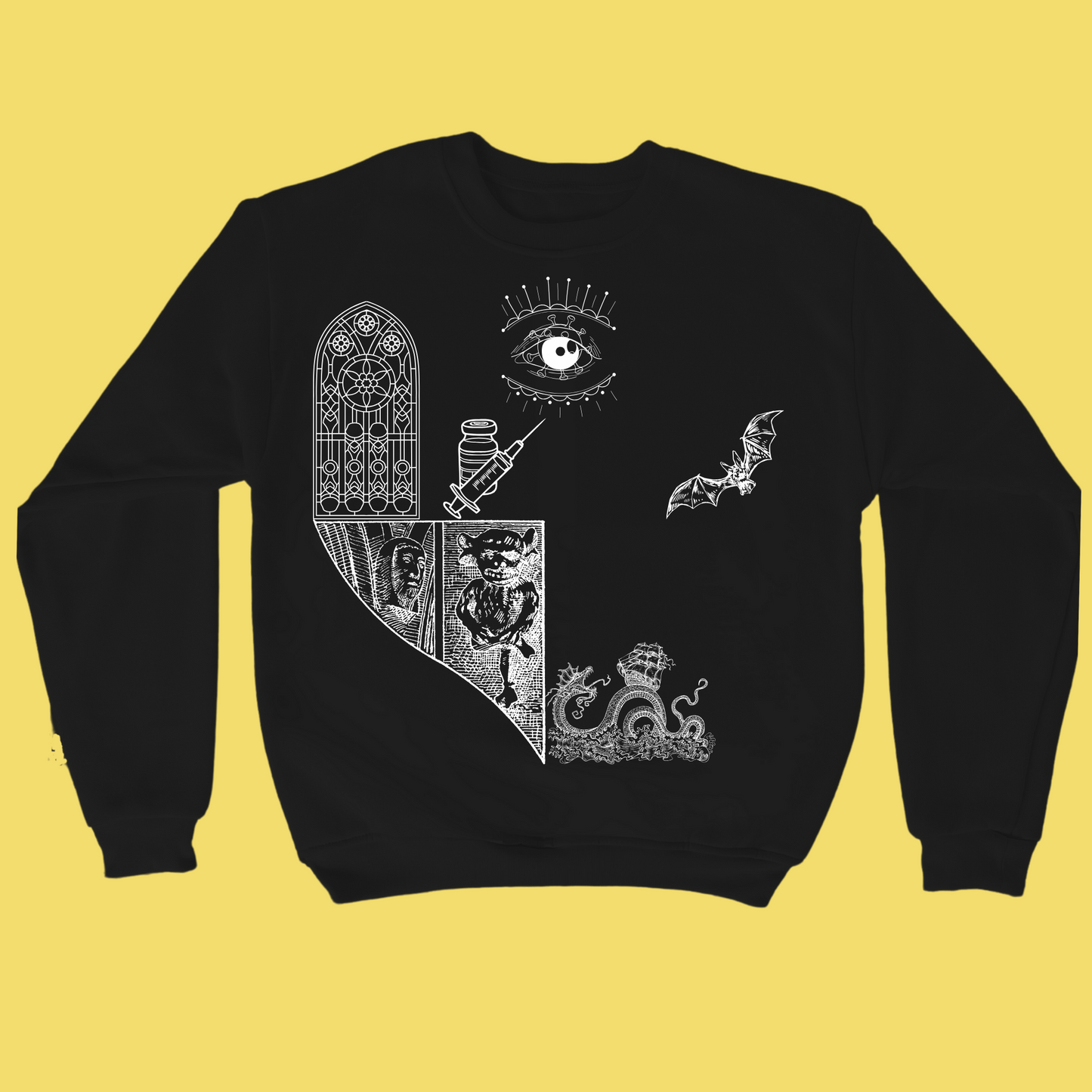 Covid Sweatshirt by Tripsy